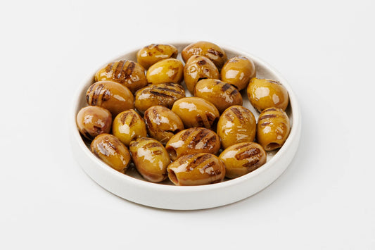 زيتون أخضر مشوي 1 كغ