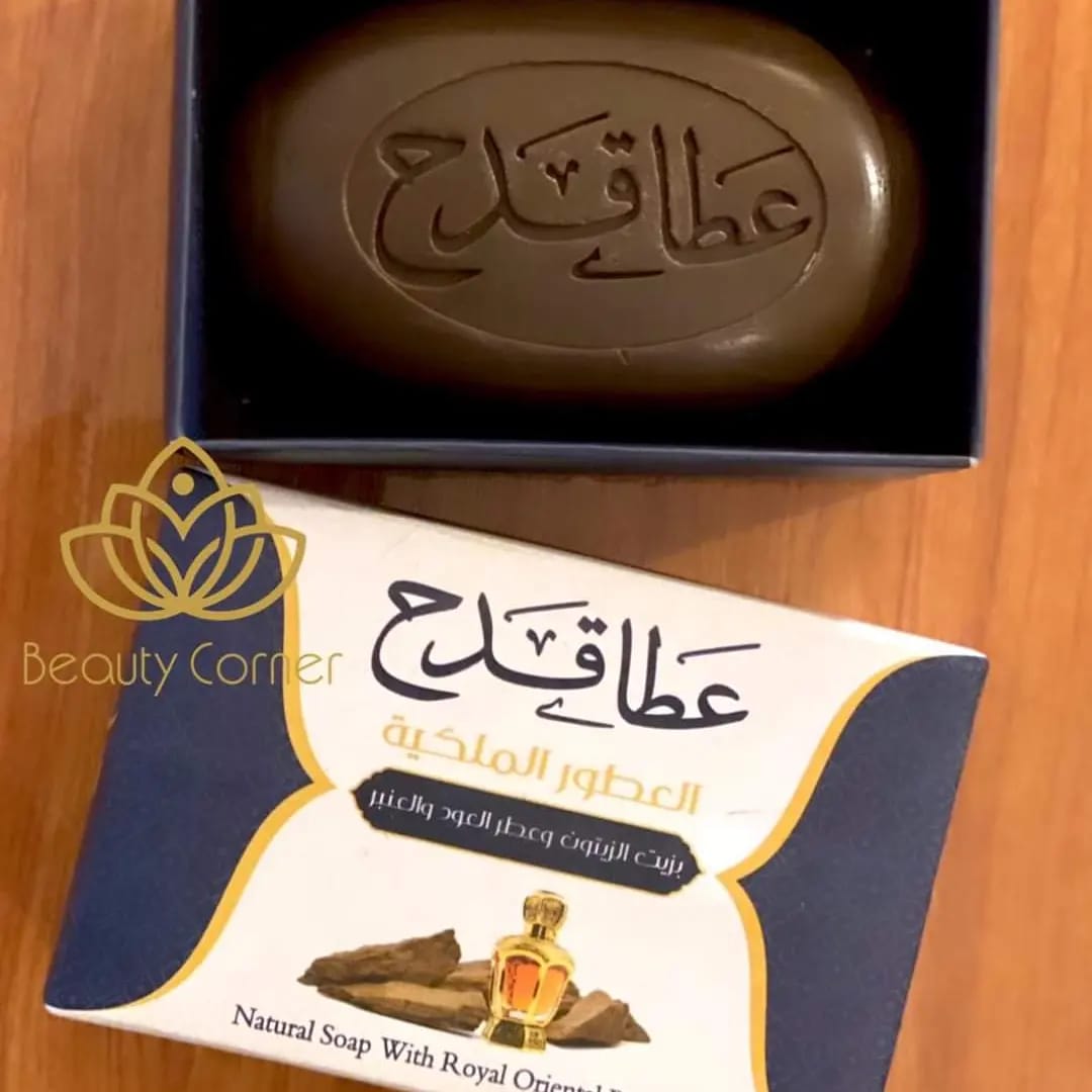 صابون عطا قدح (عطر العود والعنبر)